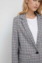Marynarka damska w kratę kolor multicolor multicolor RW22.KZD051