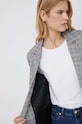 Marynarka damska w kratę kolor multicolor RW22.KZD051