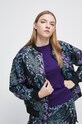 Marynarka damska wzorzysta kolor multicolor multicolor RW22.KZD801