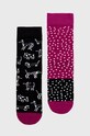 Skarpetki bawełniane damskie w zwierzęta (2-pack) multicolor RW22.LGD307 multicolor RW22