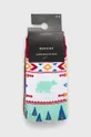 Skarpetki damskie bawełniane wzorzyste (2-pack) kolor multicolor 75 % Bawełna, 20 % Poliamid, 5 % Elastan