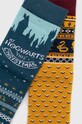 Skarpetki damskie bawełniane Harry Potter (2-pack) kolor multicolor RW22.LGD900 multicolor RW22
