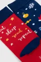Ponožky dámske bavlnené s vianočným motívom (2-pack) viacfarebná