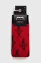 Odzież Skarpetki męskie bawełniane Metallica (2-pack) multicolor RW22.LGM504 multicolor