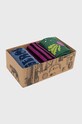 Odzież Skarpetki męskie bawełniane wzorzyste (3-pack) kolor multicolor RW22.LGMA02 multicolor