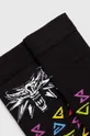 Skarpetki męskie bawełniane z kolekcji The Witcher x Medicine (2-pack) kolor multicolor 75 % Bawełna, 23 % Poliamid, 2 % Elastan