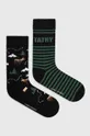 vícebarevná Ponožky pánské bavlněné s motivem Tater (3-pack) Pánský