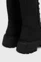 čierna Členkové topánky zo syntetickej látky