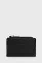 Peňaženka z prírodnej kože čierna farba čierna