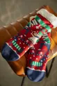 viacfarebná Ponožky dámske s vianočným motívom Dámsky