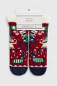 viacfarebná Ponožky dámske s vianočným motívom