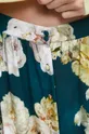 tyrkysová Dámska sukňa zo vzorovanej látky