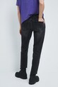 Odzież Jeansy damskie boyfriend czarne RW22.SJD040 czarny