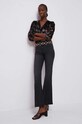 Jeansy damskie flared kolor czarny RW22.SJDA04 czarny RW22