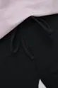 czarny Spodnie dresowe damskie gładkie czarne