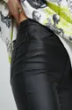 czarny Spodnie damskie gładkie czarne