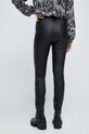 Odzież Legginsy damskie gładkie czarne RW22.SPD507 czarny