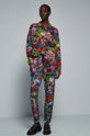 Spodnie dresowe damskie by Olaf Hajek kolor multicolor multicolor