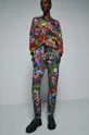 multicolor Spodnie dresowe damskie by Olaf Hajek kolor multicolor