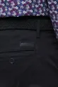 Spodnie męskie w fasonie chinos czarne Męski