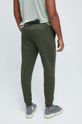 Spodnie dresowe męskie gładkie zielone 79 % Bawełna, 16 % Poliester, 5 % Elastan