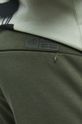 militarny Spodnie dresowe męskie gładkie zielone