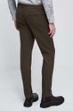 Spodnie męskie chino kolor brązowy Materiał zasadniczy: 98 % Bawełna, 2 % Elastan, Podszewka: 100 % Bawełna