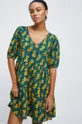 Bavlněné šaty Commercial zelená