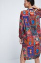 Odzież Sukienka z wiskozy multicolor RW22.SUD209 multicolor