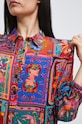 Sukienka z wiskozy multicolor RW22.SUD209