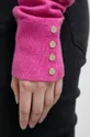 Sweter damski gładki różowy Damski