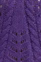 Sweter damski gładki fioletowy Damski