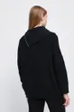 Sweter damski z fakturą kolor czarny 52 % Wiskoza, 26 % Poliester, 22 % Poliamid