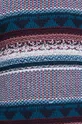 Bavlnený sveter pánsky so vzorom bordová farba