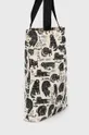 Bavlnená taška dámska z kolekcie Psoty béžová