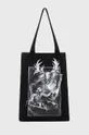 čierna Bavlnená taška z kolekcie The Witcher x Medicine čierna farba Pánsky