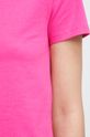 T-shirt damski bawełniany różowy Damski