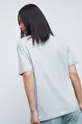 T-shirt bawełniany damski z kolekcji Legendy szary 100 % Bawełna