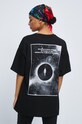 T-shirt bawełniany z kolekcji Science czarny RW22.TSD351 czarny RW22