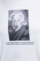 Tričko bavlnené z kolekcie Science biele Dámsky
