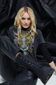 T-shirt bawełniany damski by Rafał Wechterowicz kolor czarny RW22.TSD754