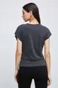 T-shirt damski gładki kolor szary 70 % Modal, 30 % Poliester