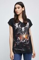 T-shirt bawełniany damski z kolekcji The Witcher x Medicine kolor czarny czarny RW22.TSDB50