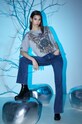 T-shirt bawełniany damski z kolekcji The Witcher x Medicine kolor szary RW22.TSDB52 szary RW22