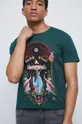 cyraneczka T-shirt bawełniany męski z kolekcji Legendy zielony