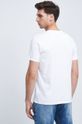 T-shirt bawełniany męski z nadrukiem biały 100 % Bawełna