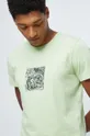 zelená Bavlnené tričko Informal Remix