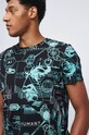 T-shirt bawełniany z kolekcji Science czarny czarny RW22.TSM355