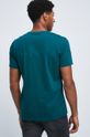 T-shirt bawełniany z kolekcji Science zielony 100 % Bawełna