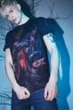 T-shirt bawełniany męski z kolekcji The Witcher x Medicine kolor multicolor multicolor